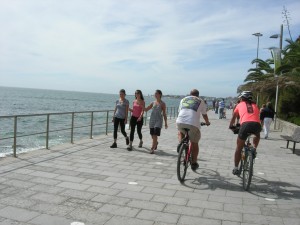 paredão estoril de bicicleta